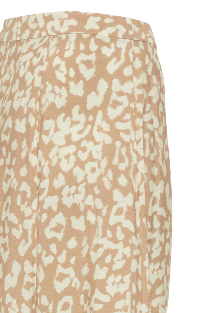 ICHI Tamiko Nederdel Natural Leo - IHTamiko skirt