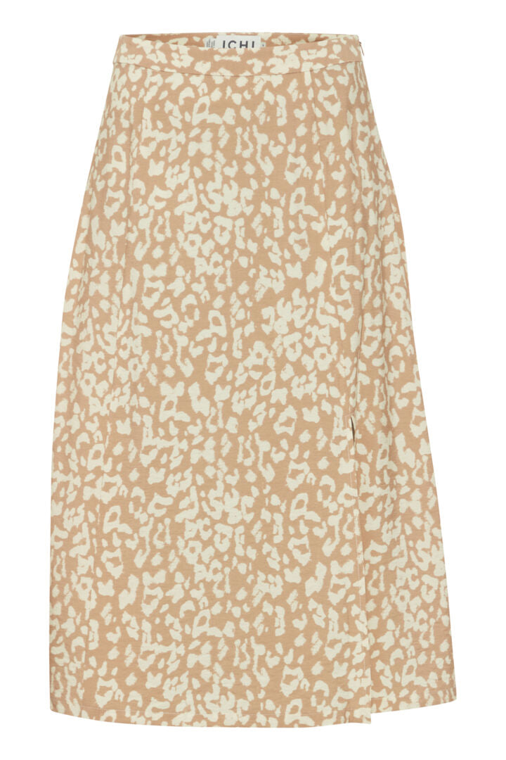 ICHI Tamiko Nederdel Natural Leo - IHTamiko skirt