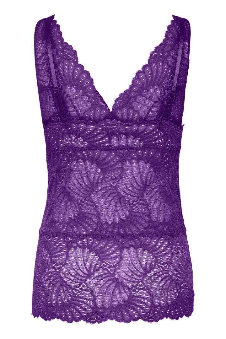 Saint Tropez Daisy Blonde Top - Lilla