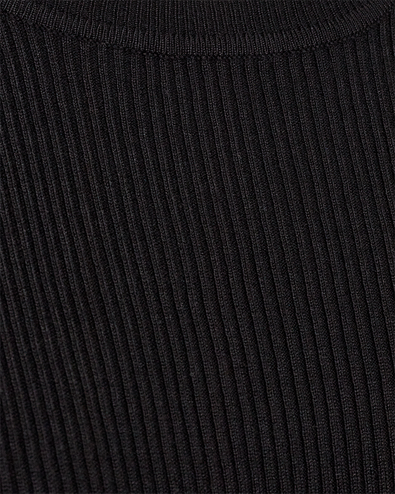 Freequent Clauda Rib Pullover - FQCLAUDA Sort