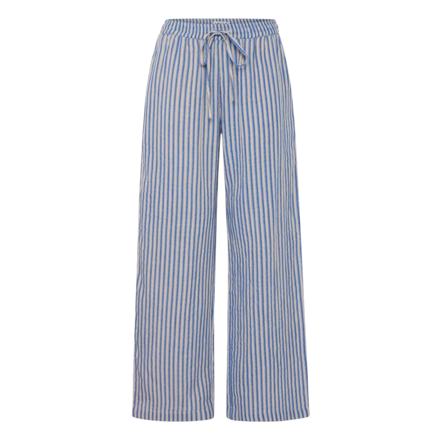 ICHI Foxa Stribede Bukser - ICHI IAFoxa Striped Beach PT