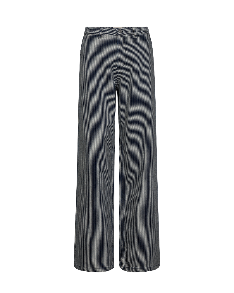Freequent Melly Stribede Bukser - FQMelly Pants