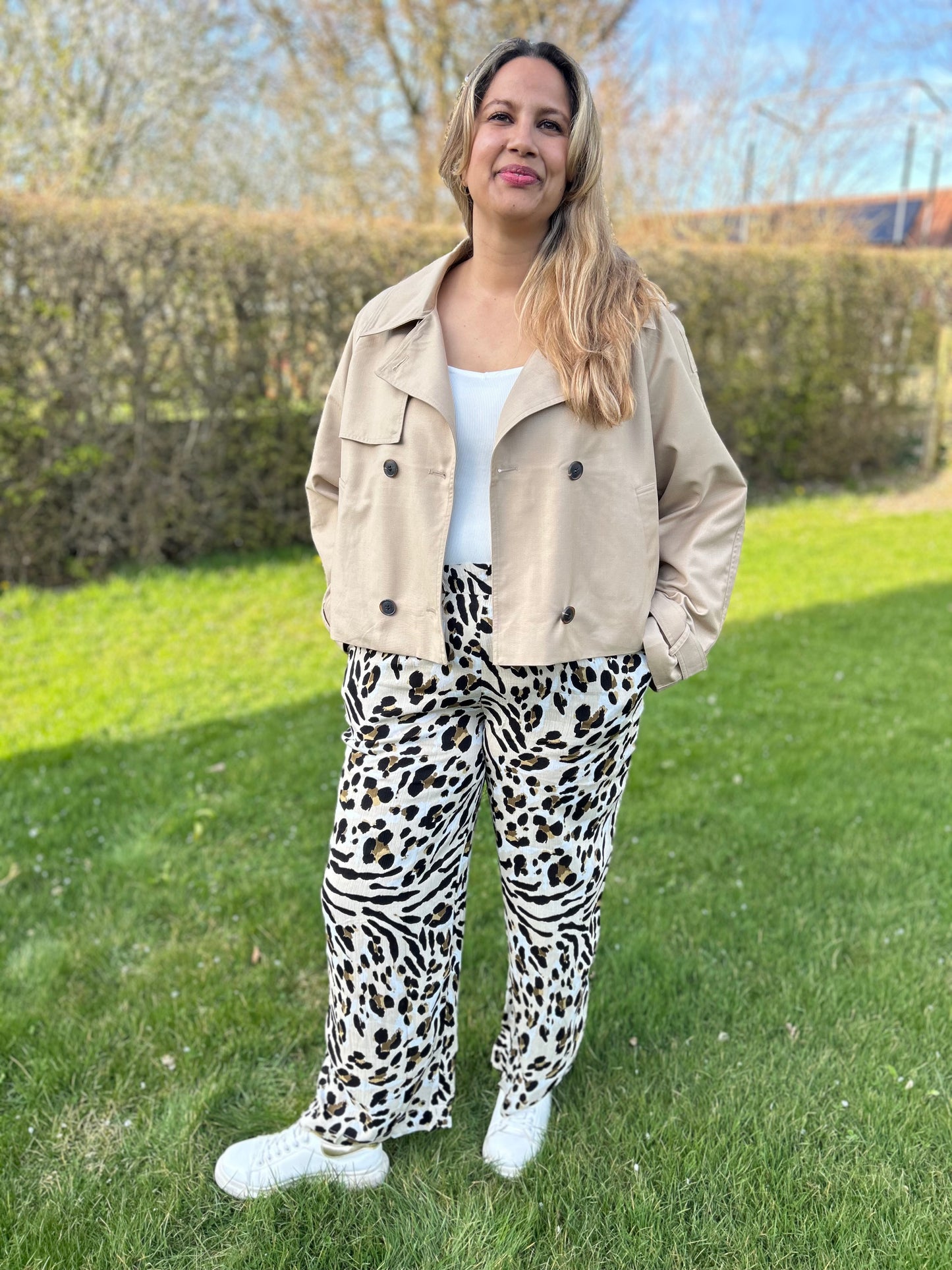ICHI Eparza Kort Trench coat -IHEparza Ja