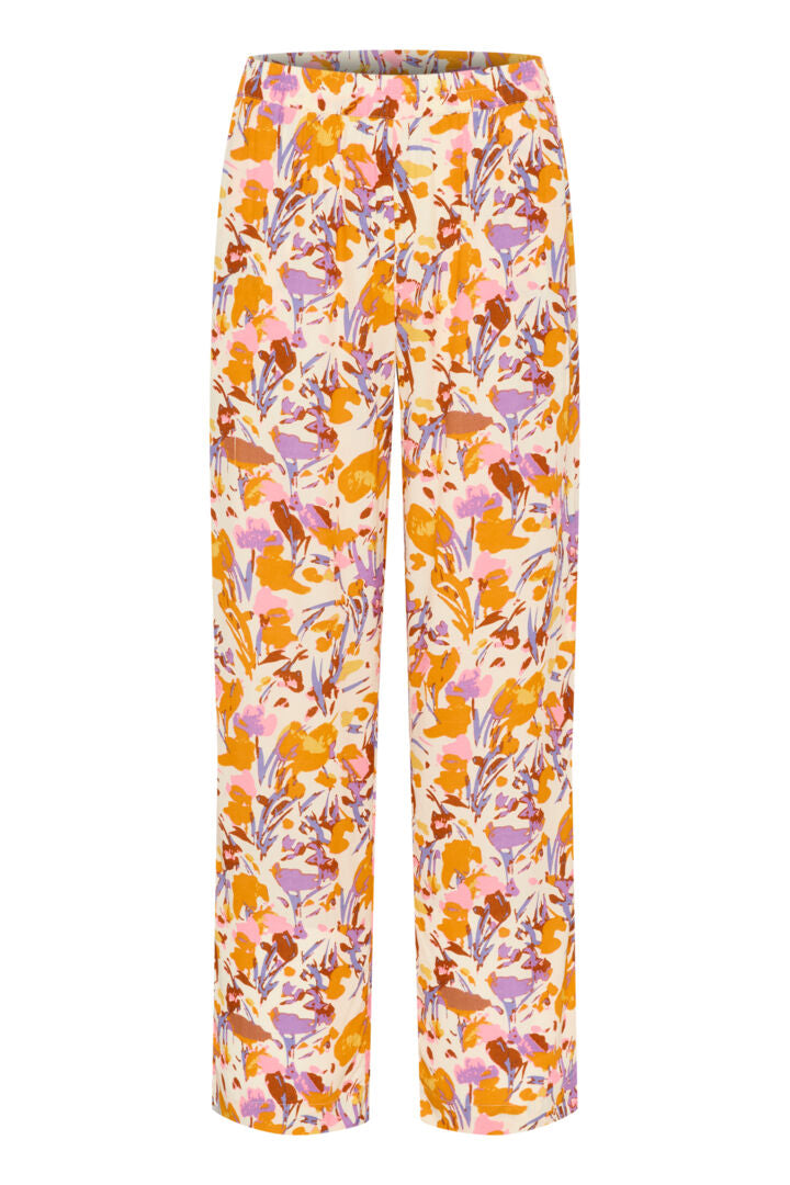 Saint Tropez Eiko Bukser - EikoSZ Pants Ice Flower Art