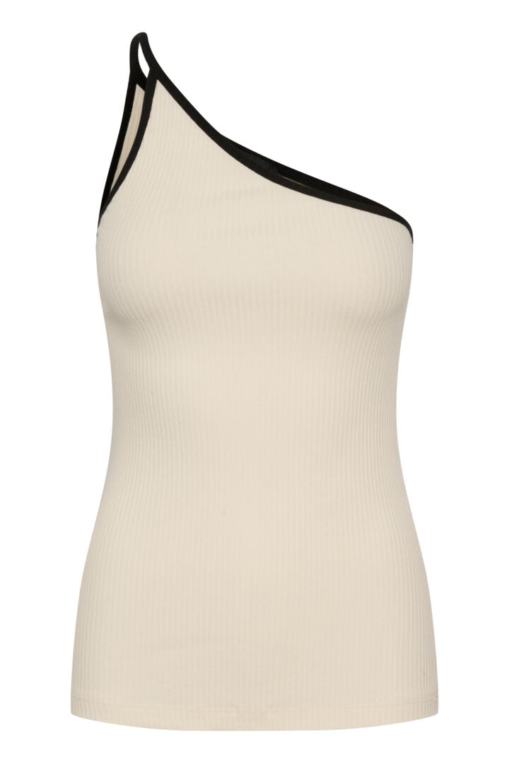 Soaked In Luxury Simone Strap Top - SLSIMONE Whisper White