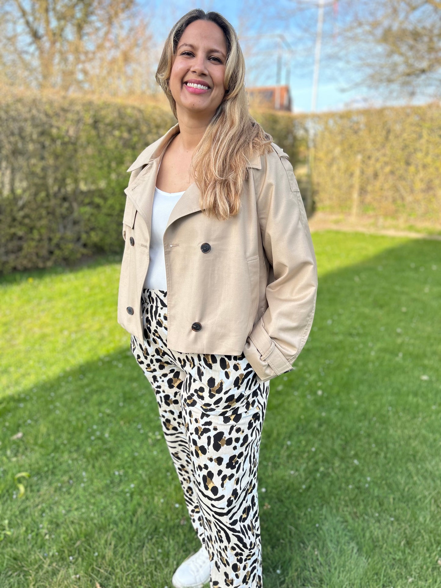 ICHI Eparza Kort Trench coat -IHEparza Ja