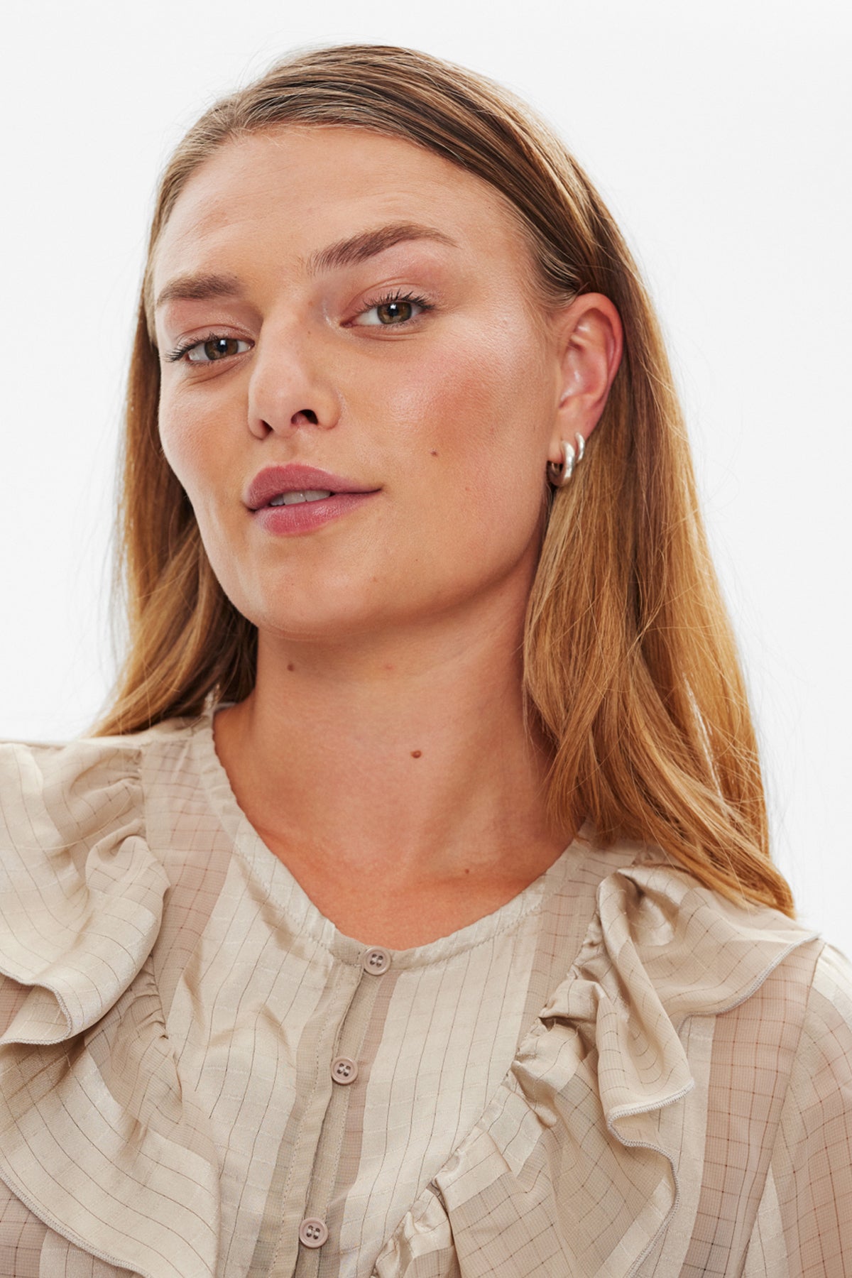 Freequent Straba Bluse. FQSTRABA Gylden