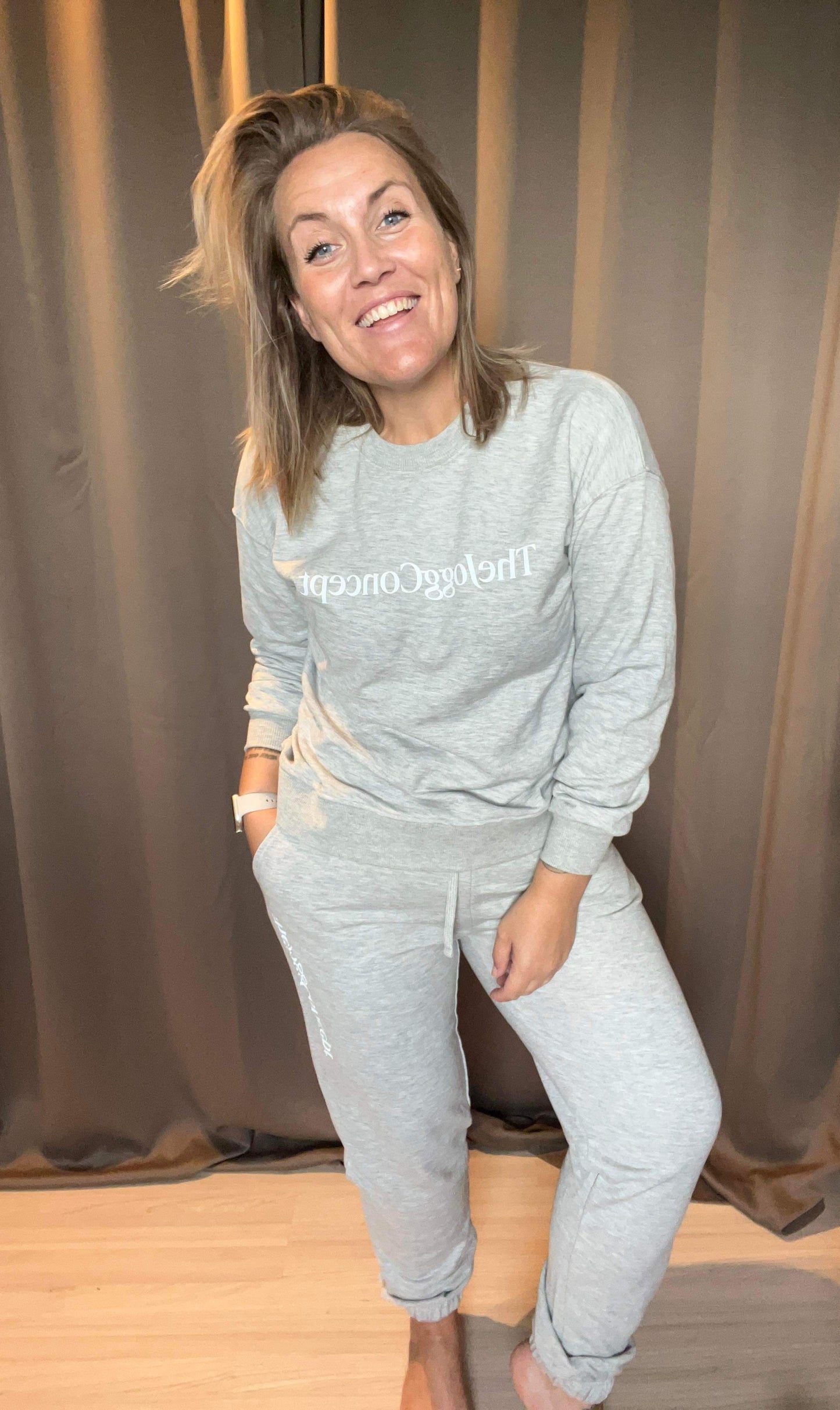 The Jogg Concept Safine Jogging Sweat Pants - JCSAFINE - Grå