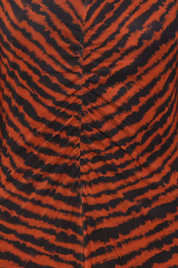 ICHI Ista Mesh Kjole IHISTA - Tie Dye Stripe
