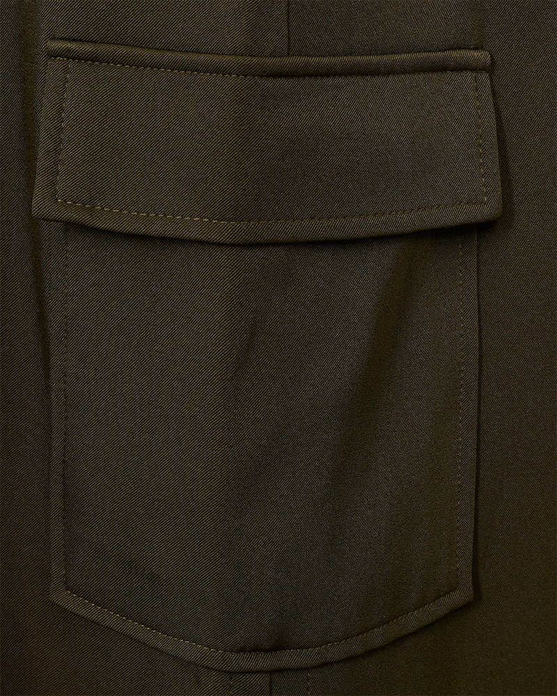 Freequent Lilea Lang Nederdel - FQLILEA SKIRT Oliven / Army