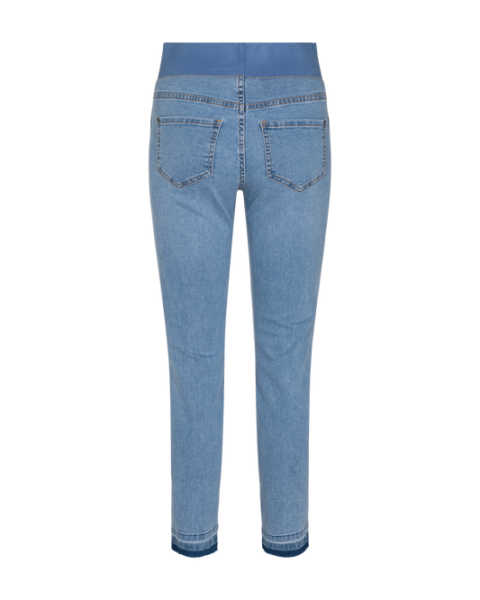 Freequent Shantal Denim Jeans Ankle Raw - FQShantal Light Blue