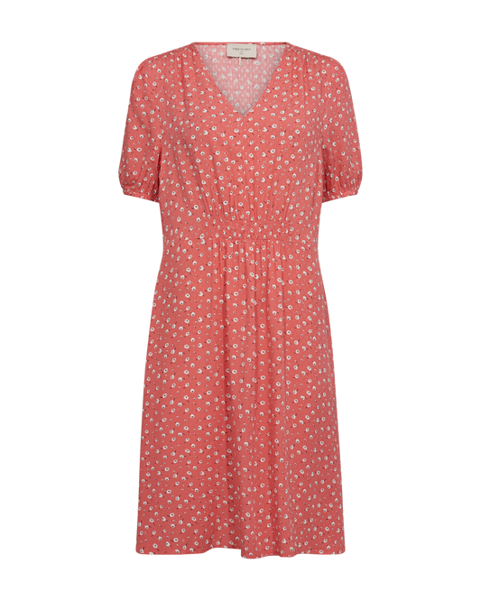 Freequent Adney Kjole - FQAdney Dress  Peach