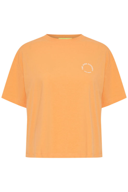 The Jogg Concept Simona Box T-Shirt - JCSimona Tangerine