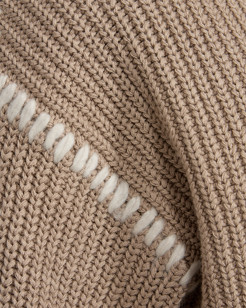 Freequent IPen Strik Pullover - FQIPEN Beige