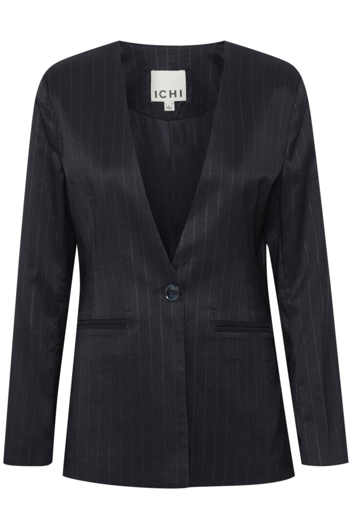 ICHI Fialo Pinstripe Blazer - IHFialo Bl