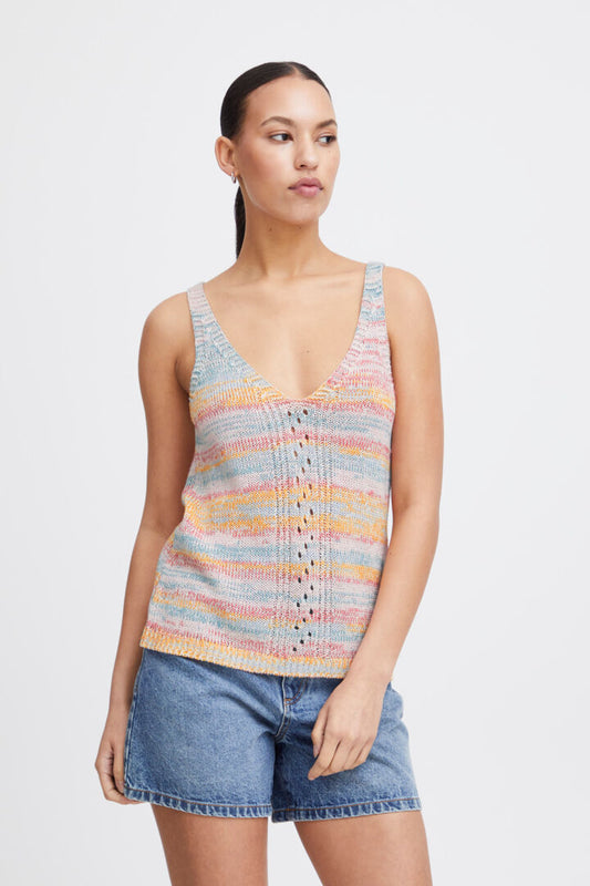 Ichi Diant Pullover Top - IHDiant TO2 Multicolor