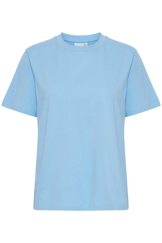 ICHI Palmer Loose T-Shirt - IHPalmer SS Blå