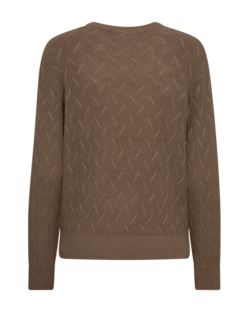 Freequent Dodo Strik Pullover - FQDodo Brun