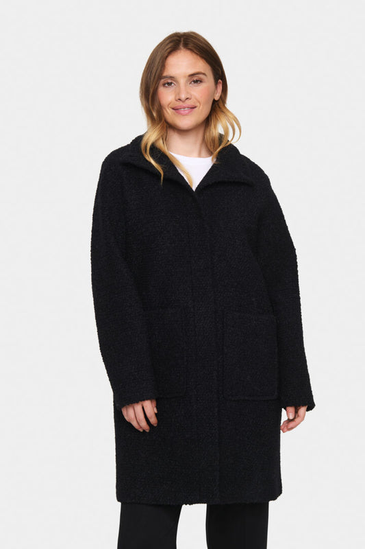 Saint Tropez Ferddy Jakke - FerddySZ Coat Sort