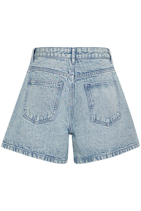 ICHI Aveny Shorts - IHAveny SHO Washed Light Blue