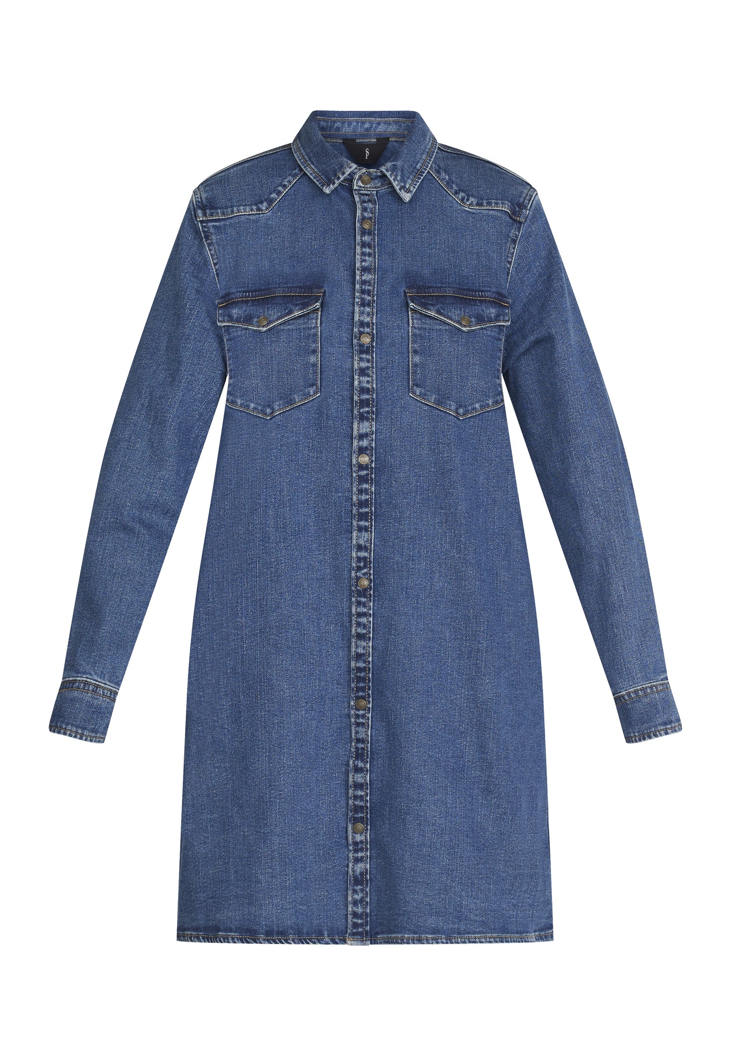 Sisters Point Onea Denim Kjole - Onea-A-Dr