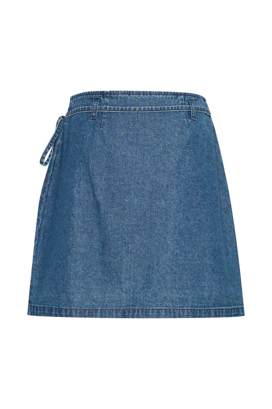 ICHI Dallas Denim Nederdel - IHDallas SK
