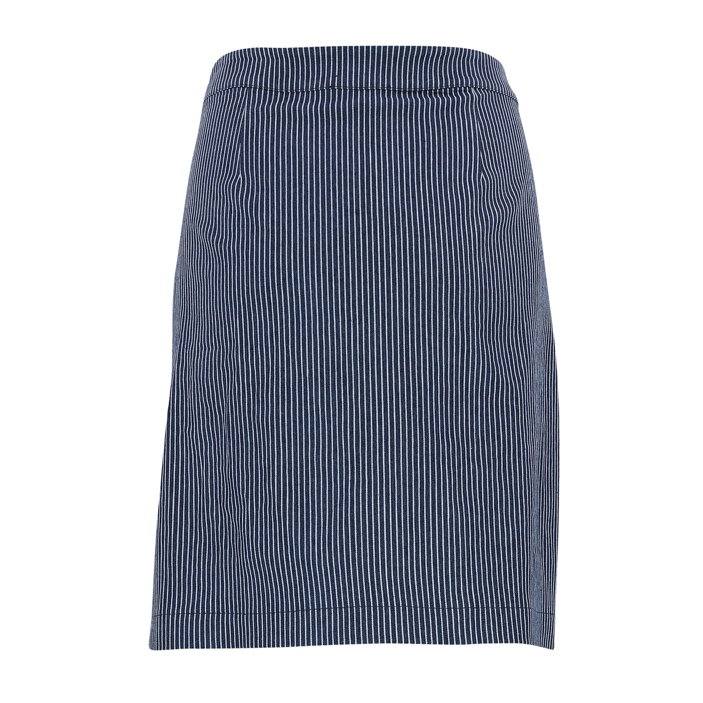 Continue Gabby Skirt Blue Stripe Nederdel - Denim