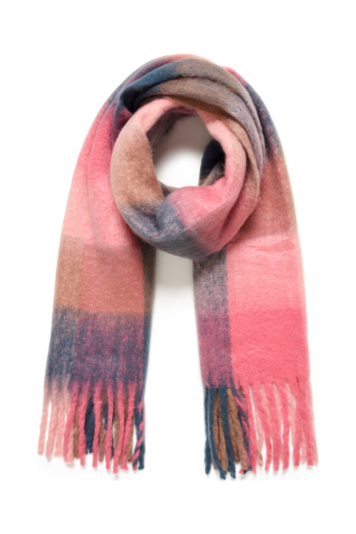 Saint Tropez Falberta Halstørklæde pink - FalbertaSZ Scarf