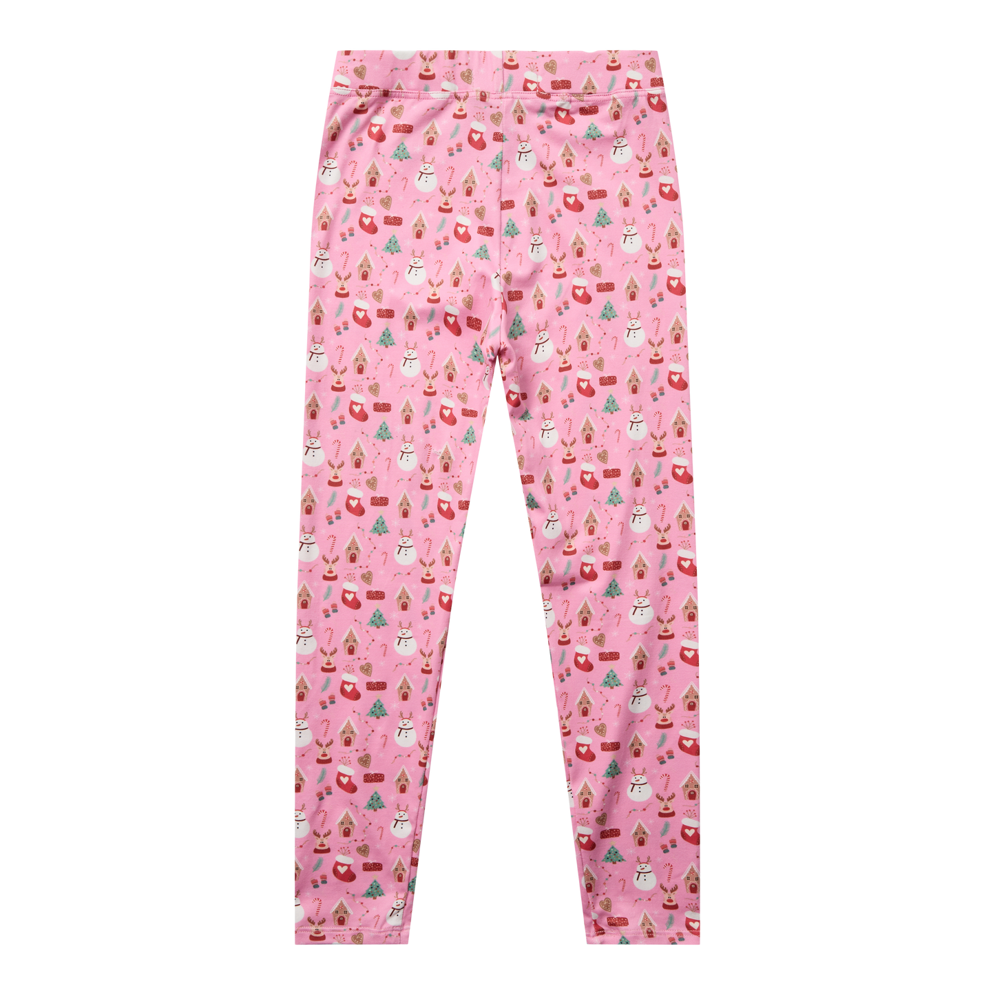 Liberté Alma jule leggings (kids) - Pink x-mas