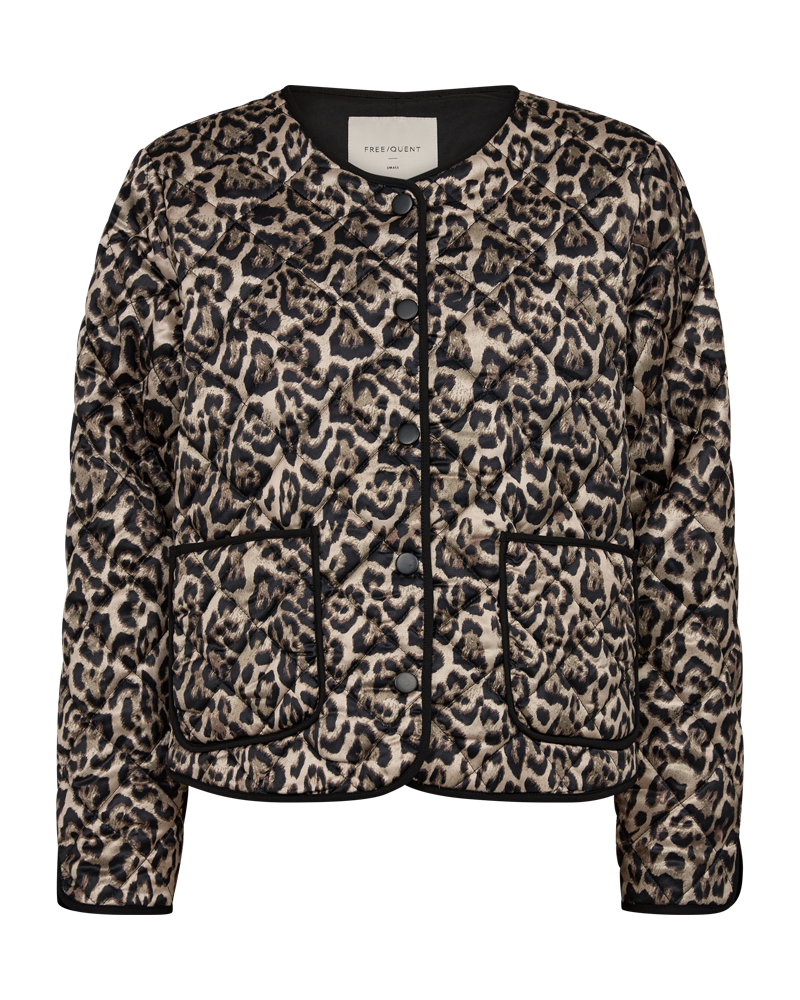 Freequent Fia Leo Jakke - FQFia Leopard