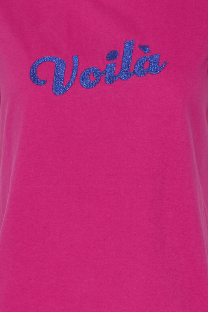 ICHI Runela T-shirt - IHRUNELA - Fuchsia