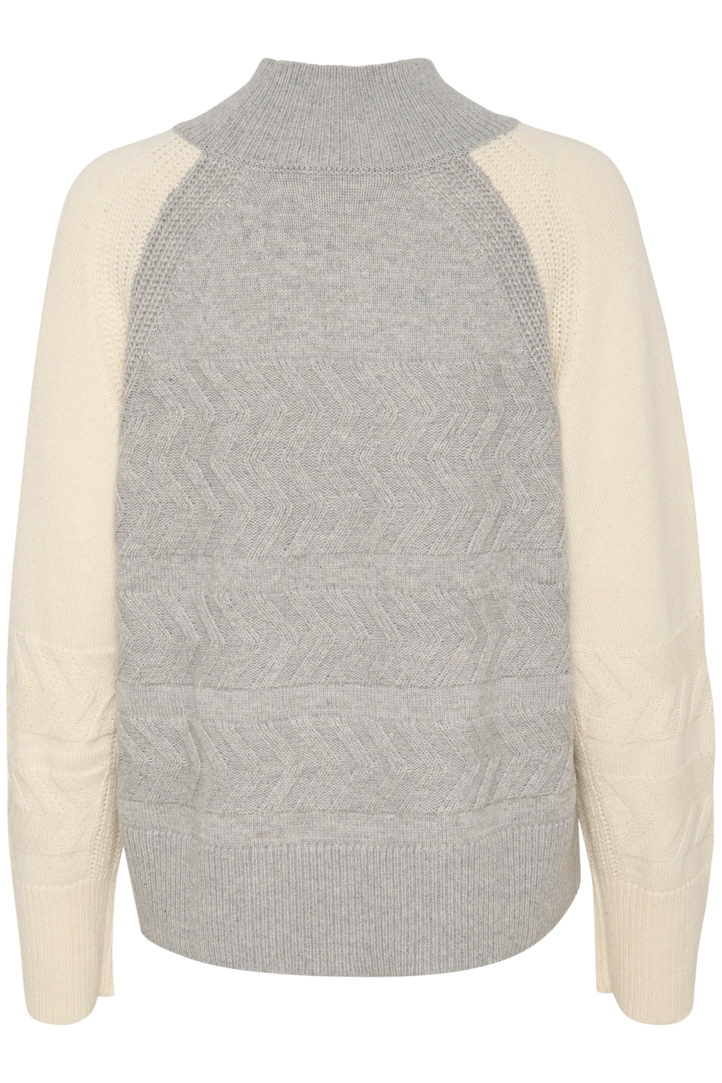 Soaked In Luxury Eliette High Neck Pullover - SLEliette Porpose melang