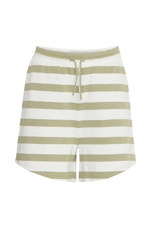 ICHI Ocie Shorts - IHOCIE SHO2 Tea Stripe