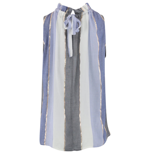 Continue Liva Blue Print Top