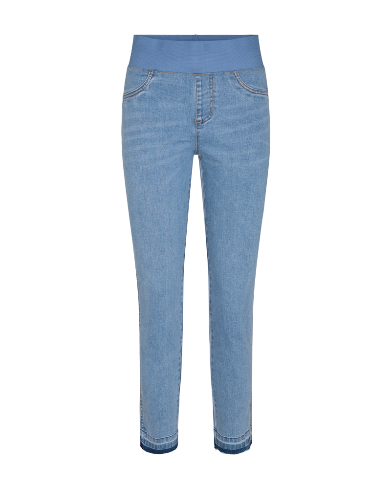 Freequent Shantal Denim Jeans Ankle Raw - FQShantal Light Blue