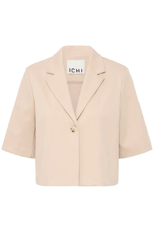 ICHI Kate Sus Cropped Blazer - IHKate BL