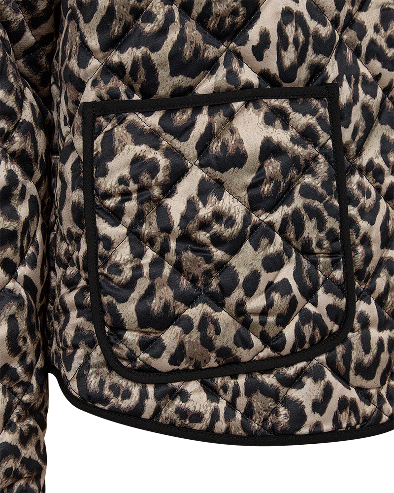 Freequent Fia Leo Jakke - FQFia Leopard