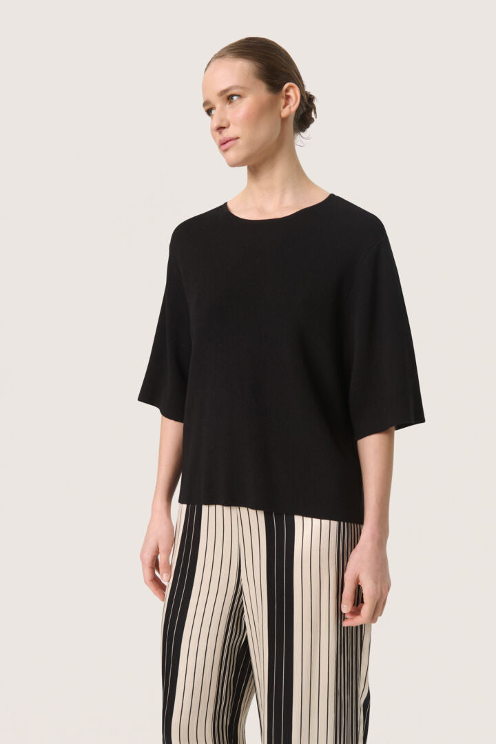 Soaked In Luxury Indianna Pullover - SLIndianna Black