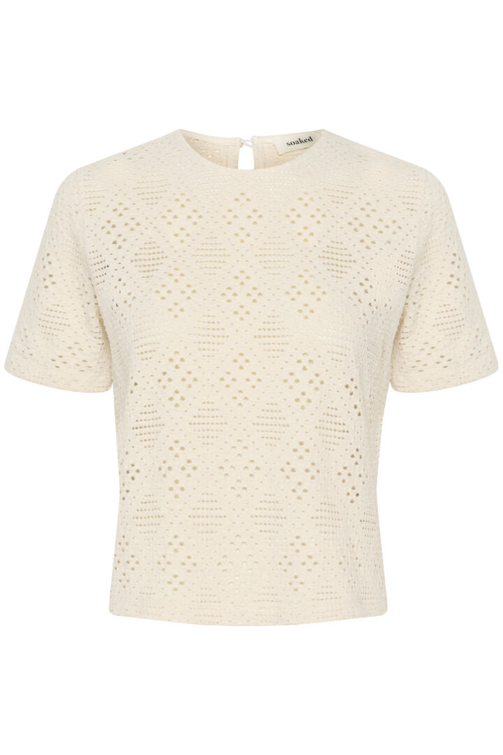 Soaked In Luxury Tala Tee Bluse - SLTala Turtledove