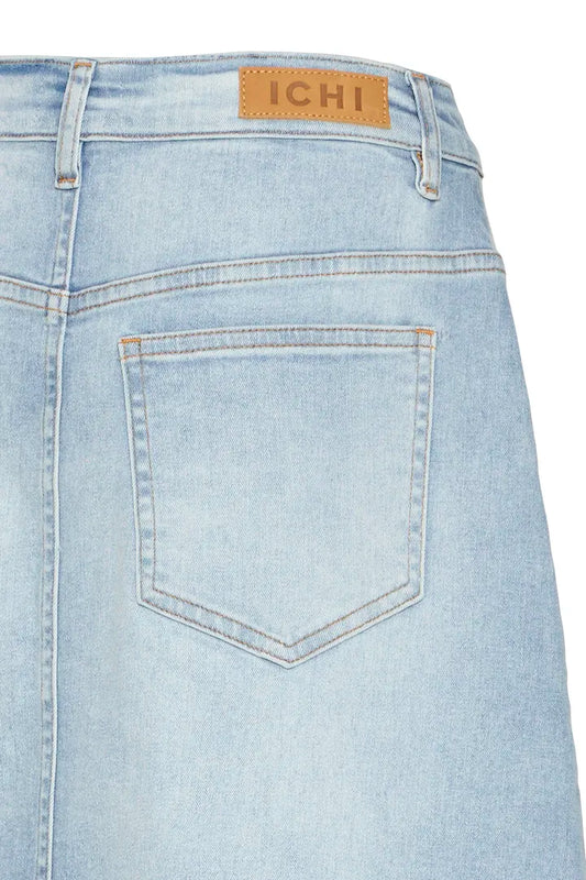 ICHI Twiggy Denim Nederdel - IHTwiggy Sk7
