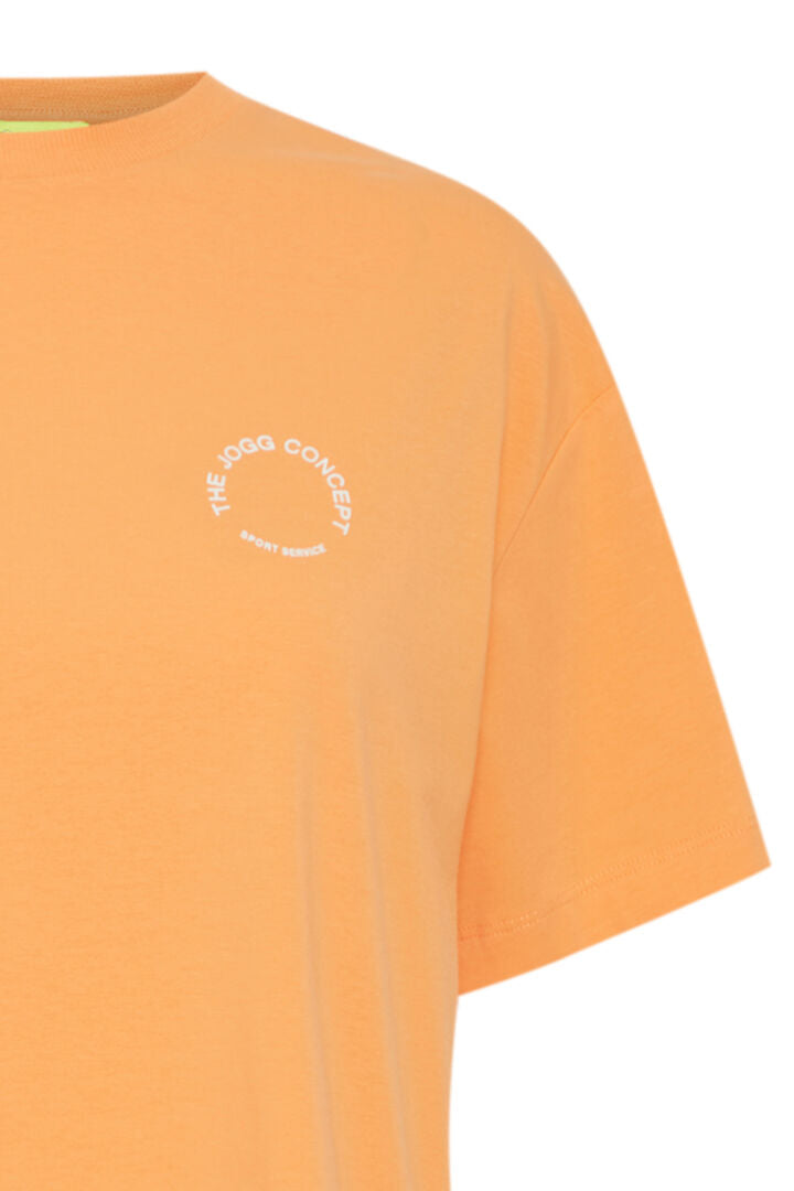 The Jogg Concept Simona Box T-Shirt - JCSimona Tangerine