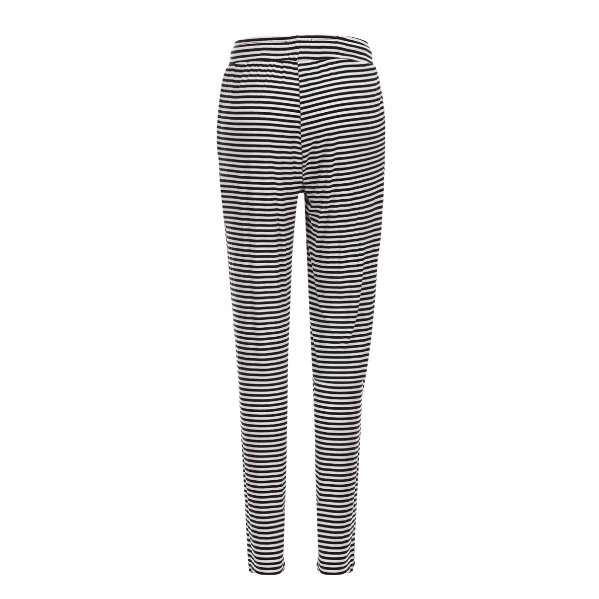 Liberte Natalia Straight Pants  - Small Stripe Navy Creme