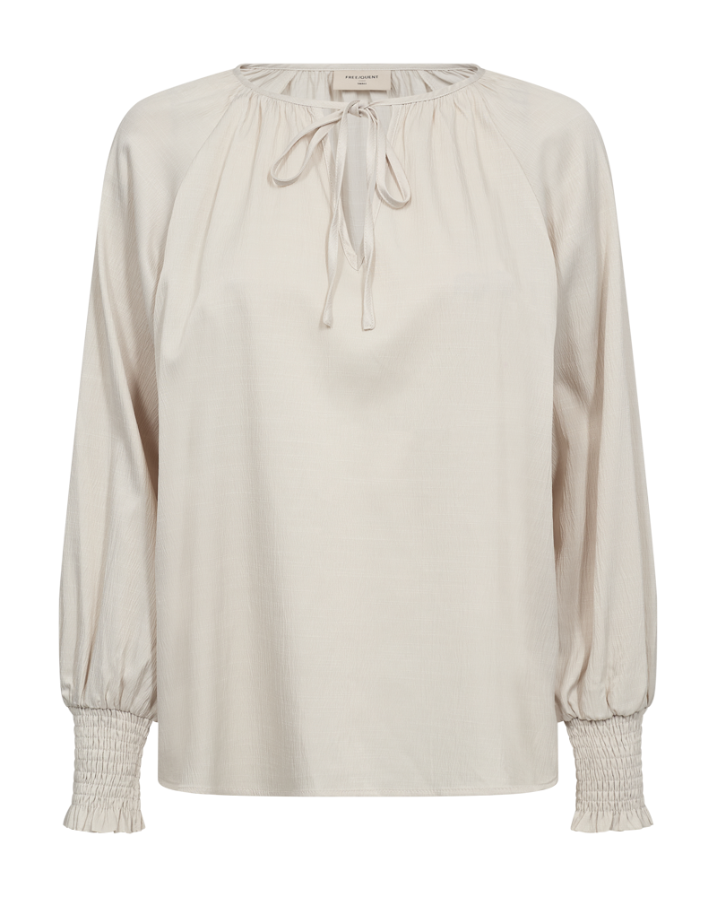 Freequent Bliss Bluse - FQBLISS Beige / Moonbeam
