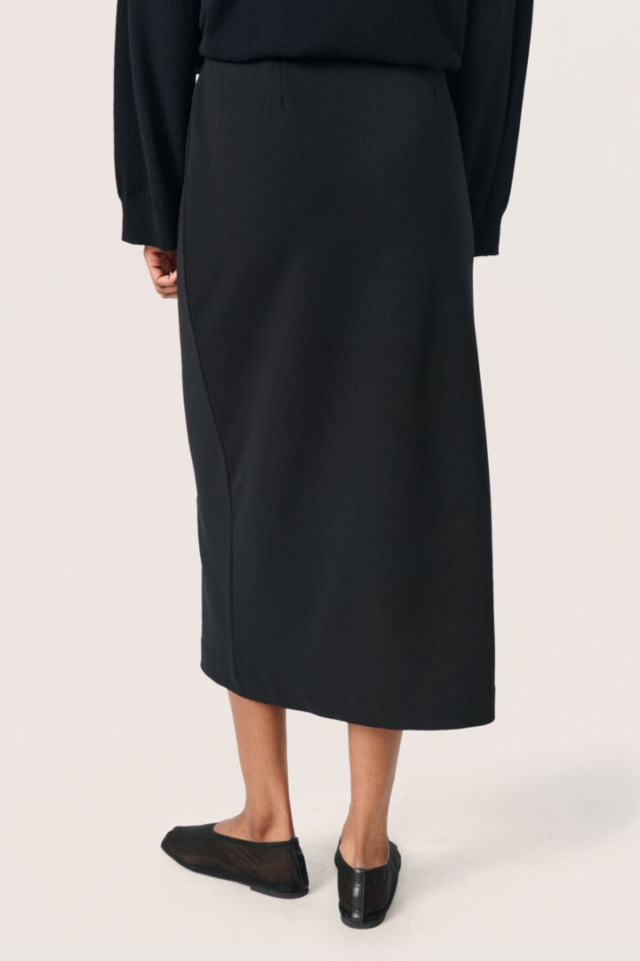 Soaked In Luxury Bea Nederdel - SLBEA Skirt Sort