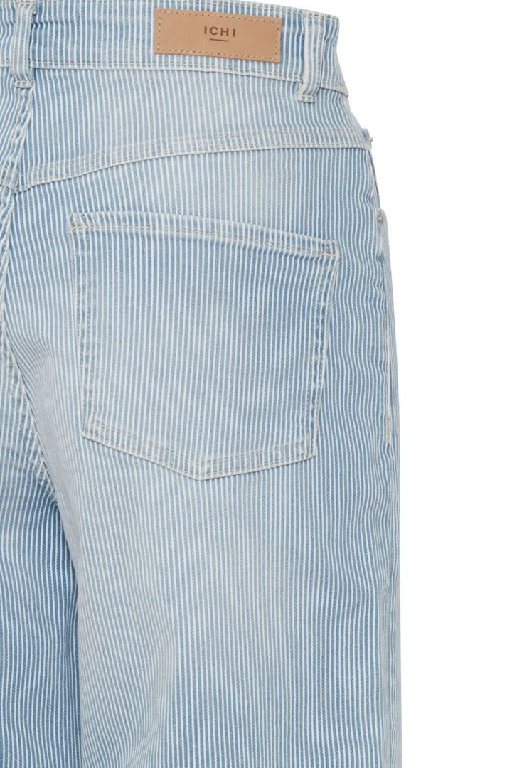 ICHI Cilk Denim Jeans med Striber IHCILK -  Stripe
