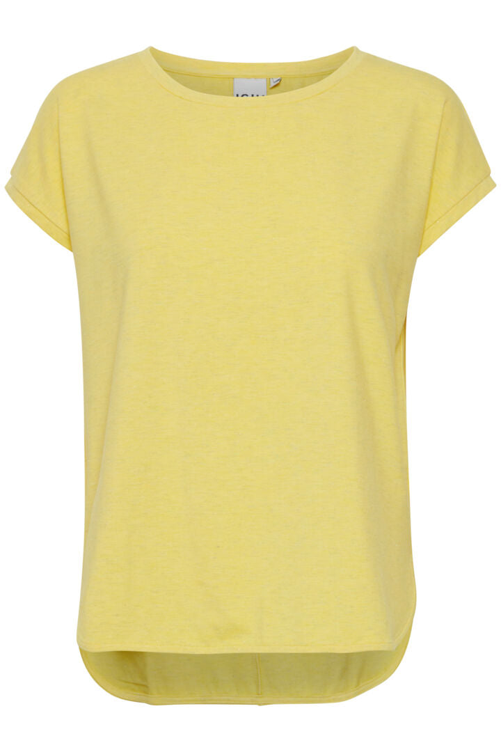 ICHI Rebel T-shirt med glimmer IHREBEL -Goldfinch