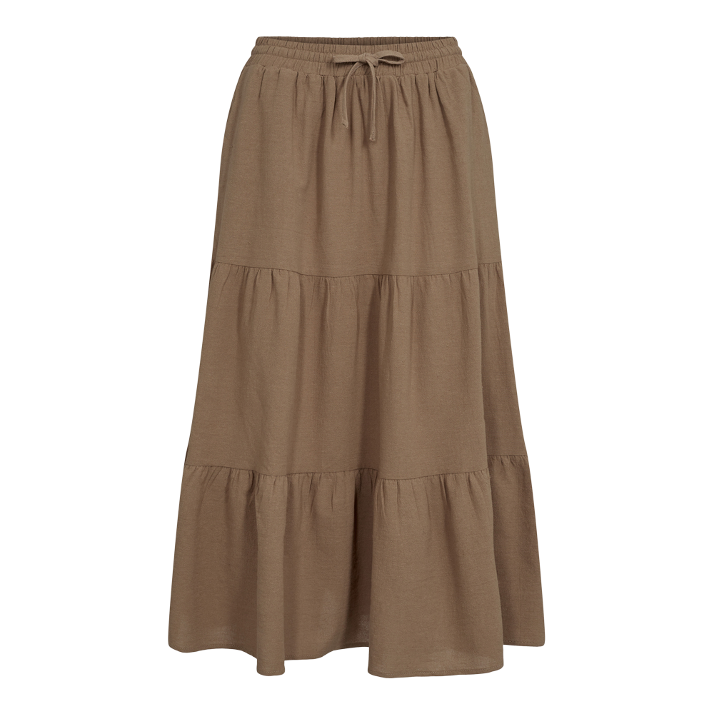 Liberte Line Nederdel / Long Skirt - Brown