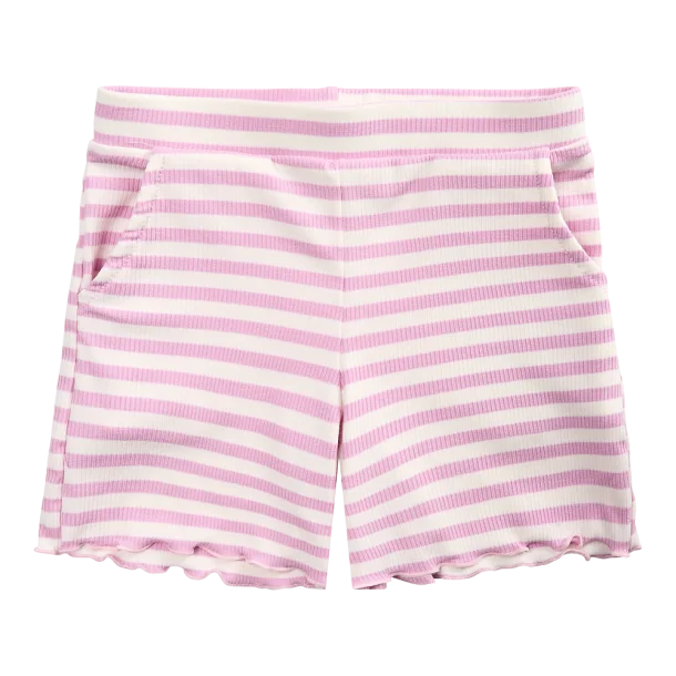 Liberte Natalia Kids shorts - Lilac pink creme stripe