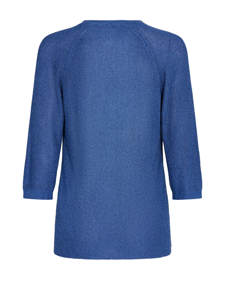 Kompleks rulle stenografi Freequent Luretta blå glimmer bluse FQLURETTA - Amparo blue – Fru og Frøken
