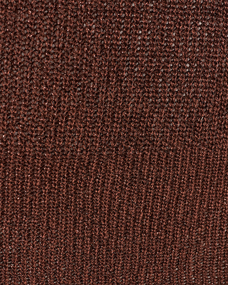 Freequent Luretta brun glimmer bluse FQLURETTA - Cappuccino brun
